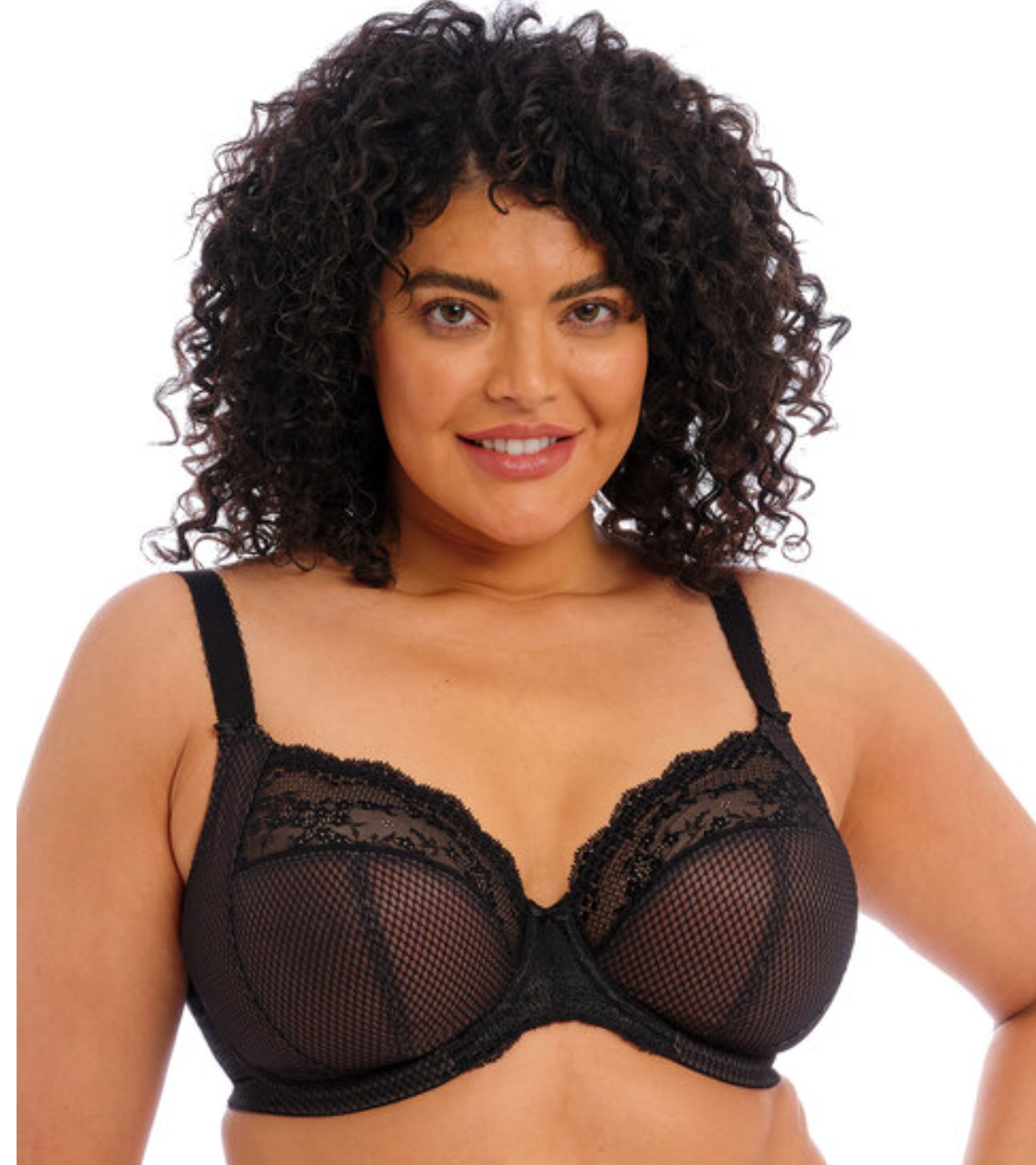 Elegant Charley Stretch Plunge Bra with adjustable J-hook fastening for versatile racerback styling and side support.