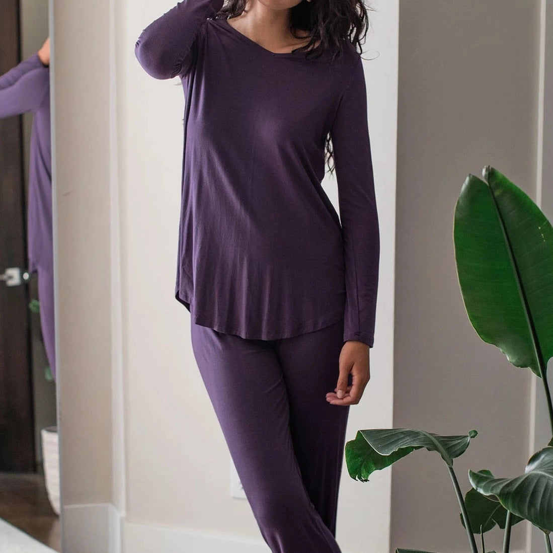 Yala Norah Long Sleeve Bamboo Pajama Set