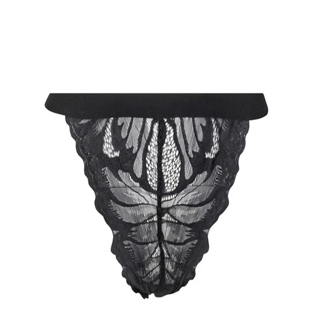 Kilo Brava Lace High Leg Thong