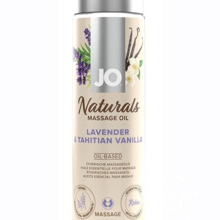 JO Naturals Massage Oil 4oz