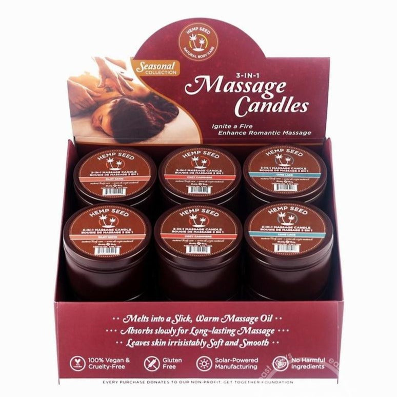 Earthly Body 3 in 1 Massage Candles