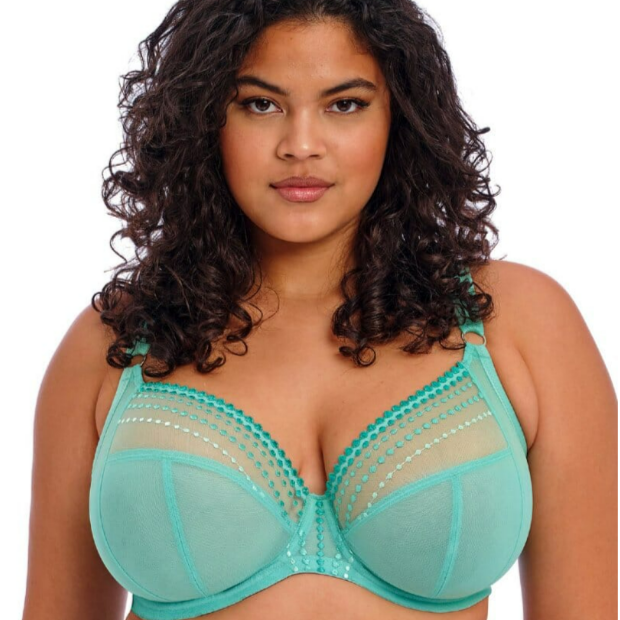 Elomi Matilda Underwired Plunge Bra - Jade