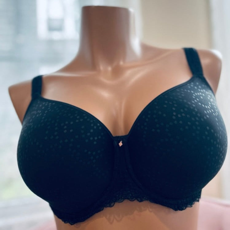 Fantasie Spacer Bra with ventilated spacer cups, embroidered mesh details, and adjustable straps. Available at The O Shop in Central Massachusetts.