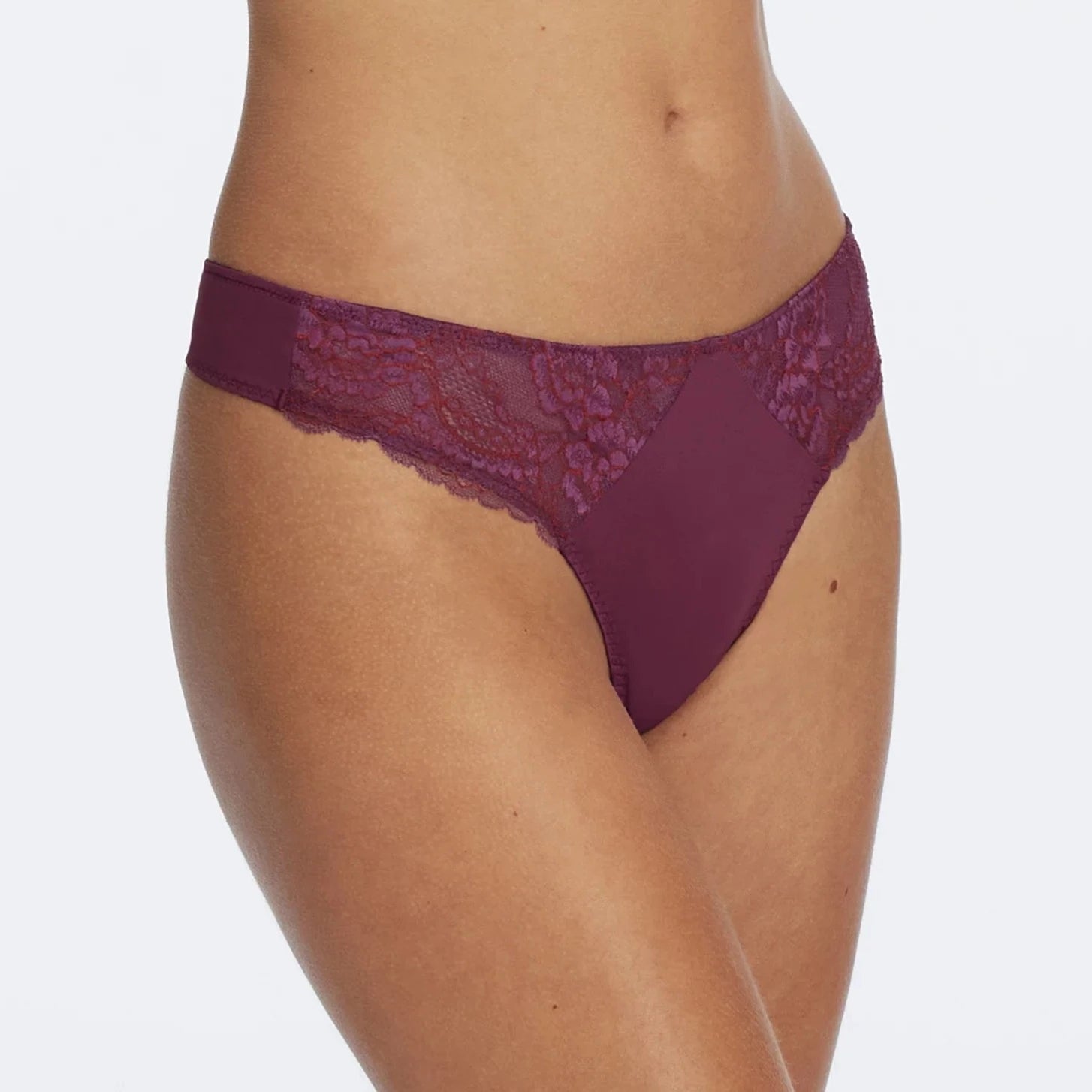 Skarlett Blue Minx Thong- Grappa/Red