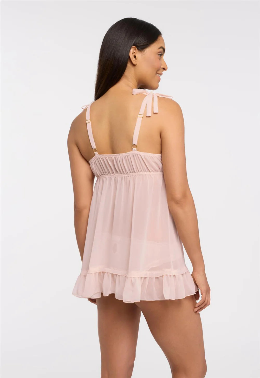 Rya Dahlia Babydoll with Panty- Blush