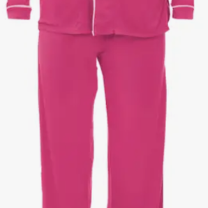 KicKee Bamboo Viscose Long Sleeve Collared PJ Set