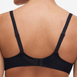 Chantelle Fleurs Demi Bra- Black