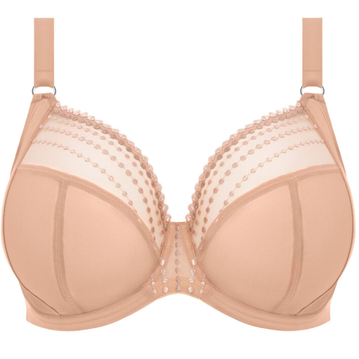 Elomi Matilda Plunge Bra - Cafe au Lait