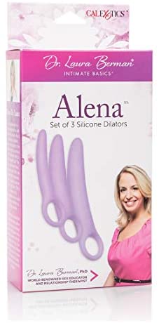 Dr. Laura Berman Alena Silicone Dialators Set (3 Piece Kit) - Purple