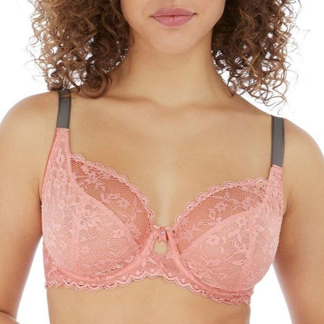 Freya Offbeat Plunge Bra - Rosehip - 30E (Final Sale)