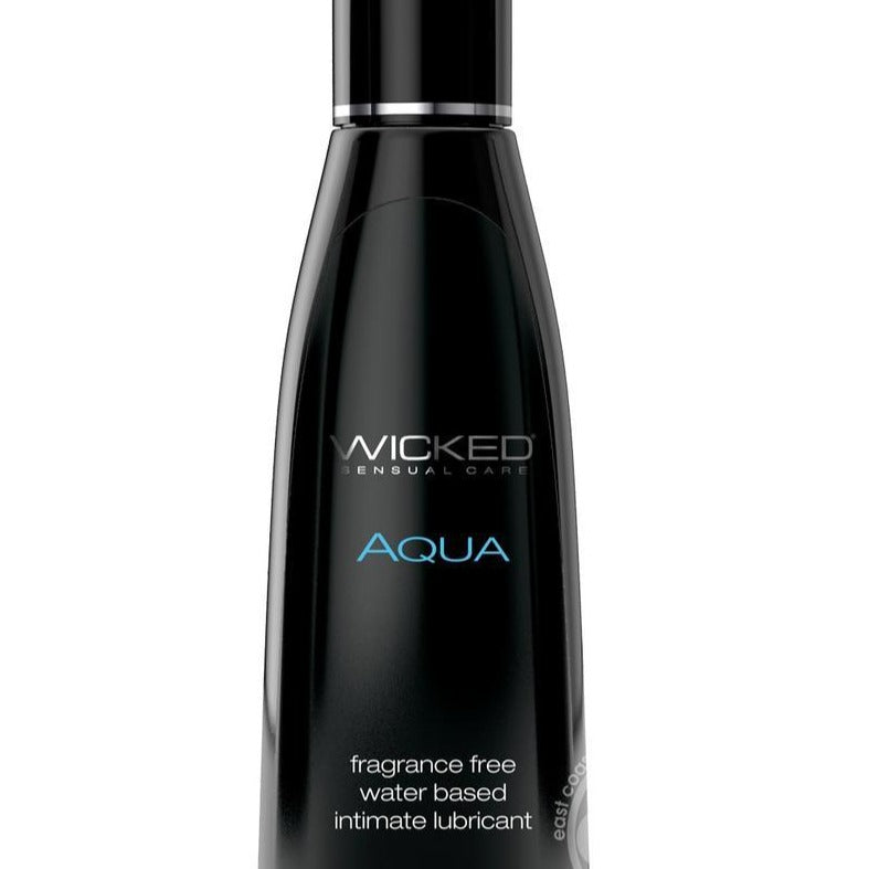 Wicked Aqua Water Based Lubricant Fragrance Free