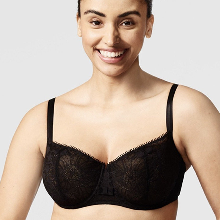 Chantelle Day to Night Lace Unlined Demi Bra