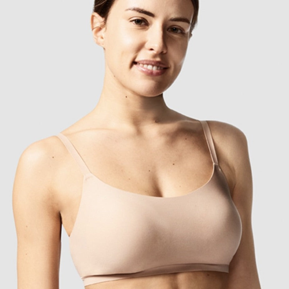 Chantelle SoftStretch BRALETTE SCOOP NECK PADDED Non Wired Seamless Bras -  Helia Beer Co