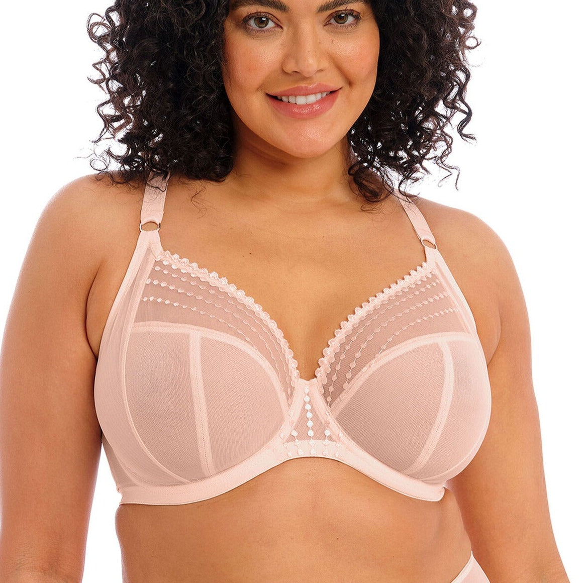 Elomi Matilda Plunge Bra- Pearl Blush