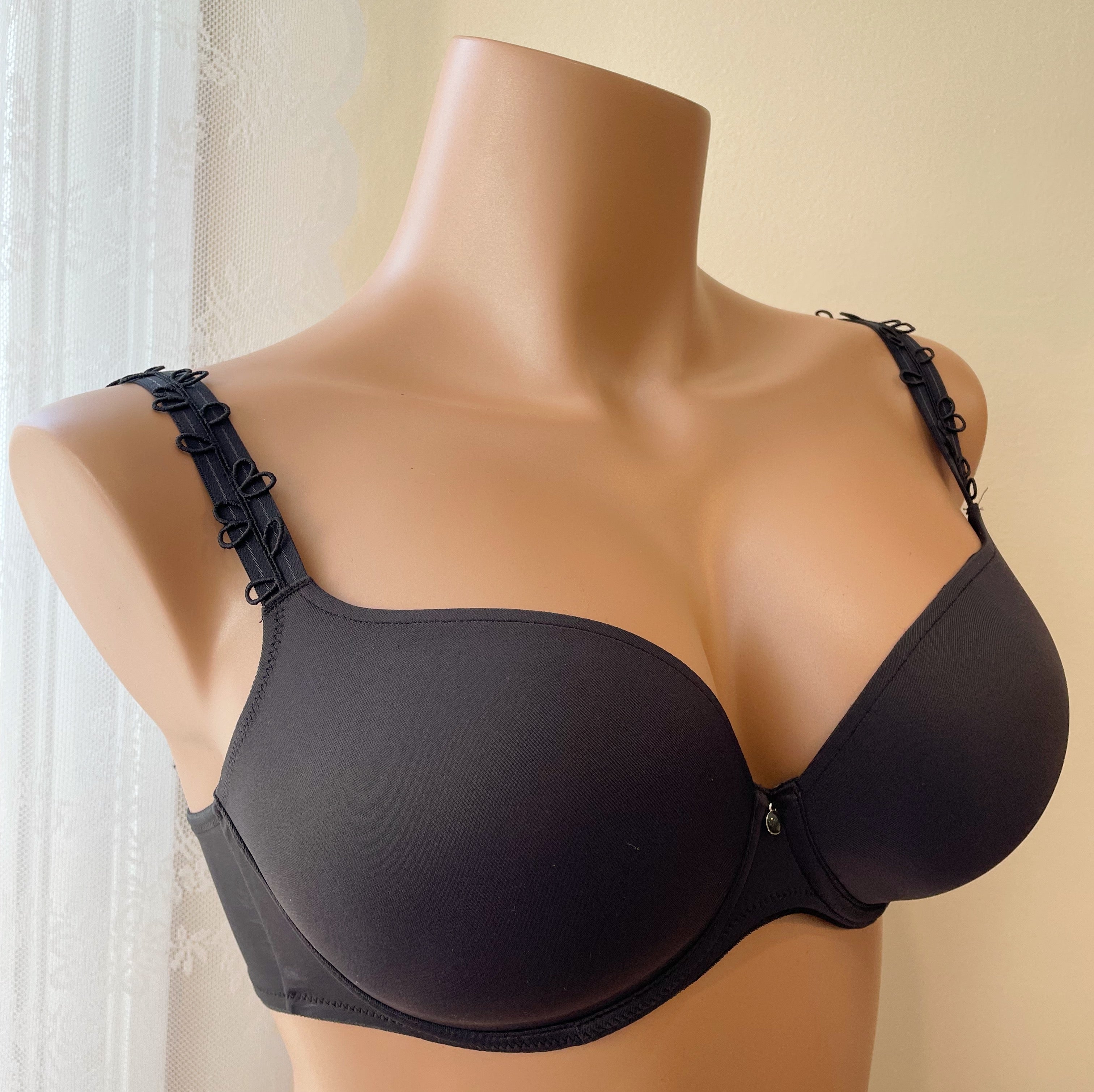 0162342 Prima Donna Perle Padded Full Cup Bra - 0162342/0162343 Charcoal