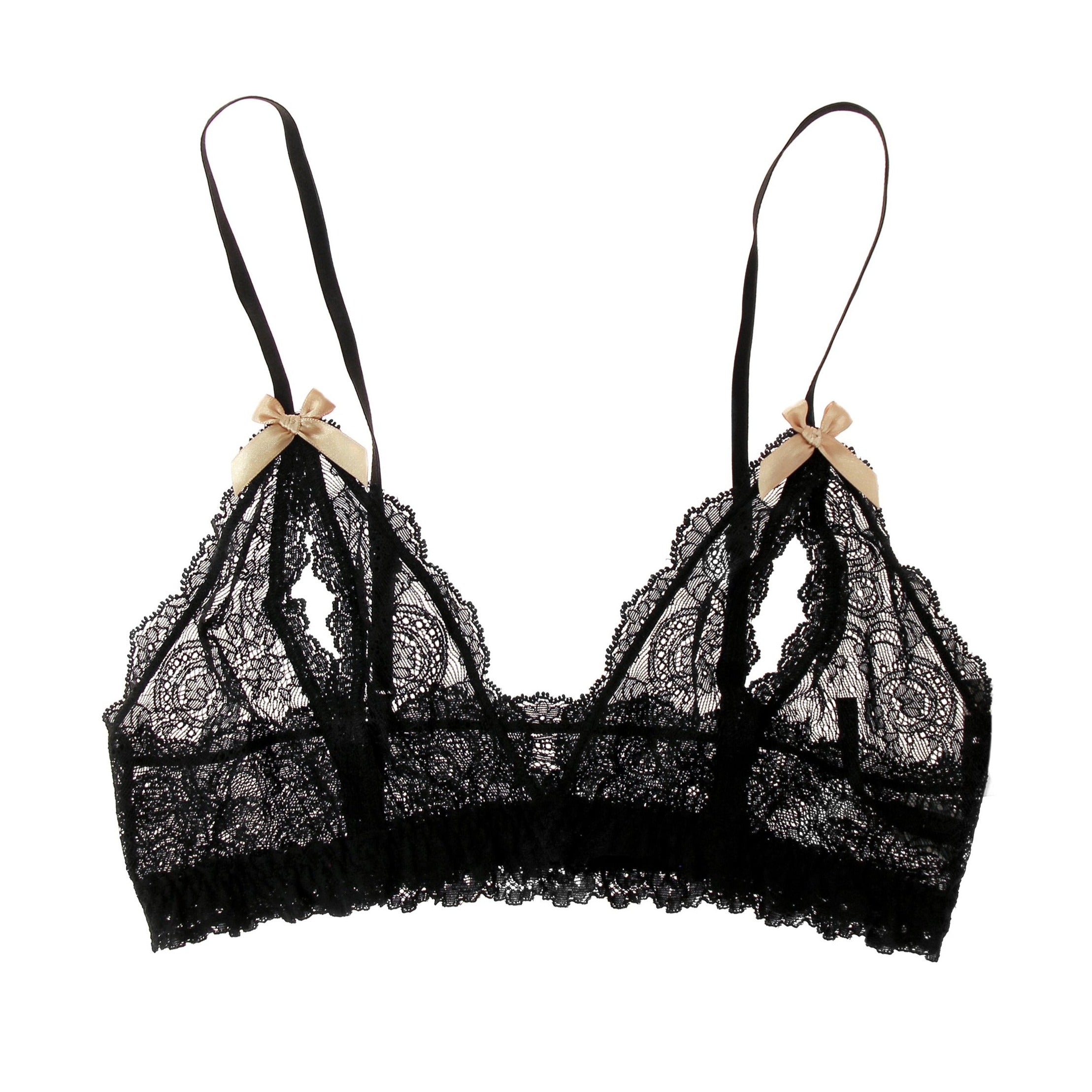 T Back Lace Bralette – The House of Gentry