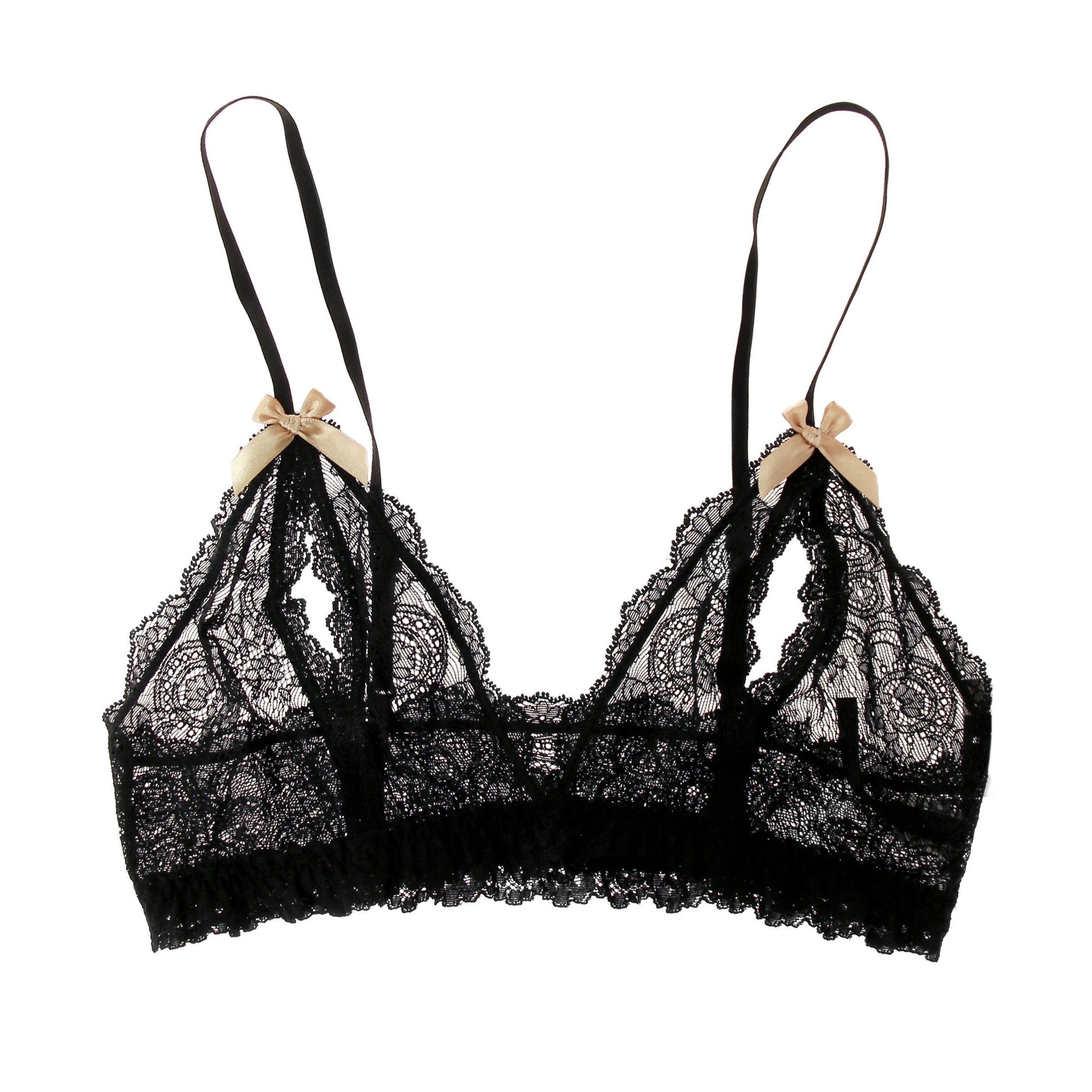 Hanky Panky Luxe Lace Open Bralette