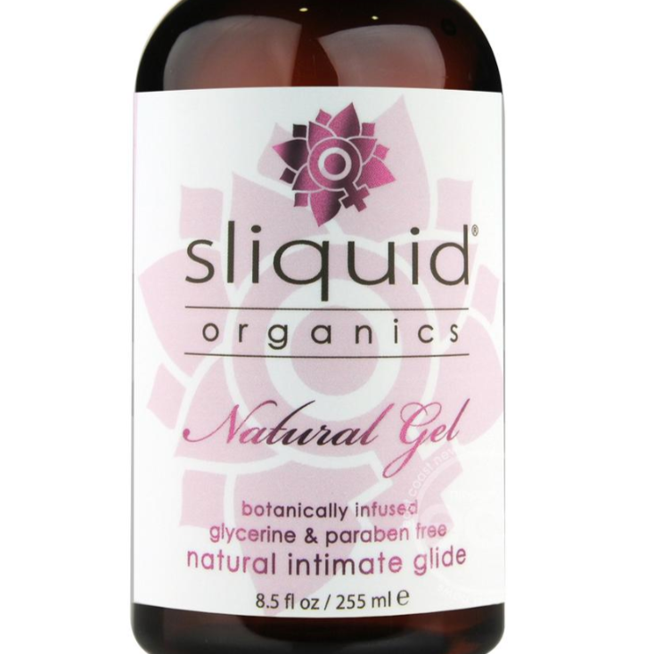 Sliquid Organics Natural Botanically Infused Gel Lubricant 8.5oz