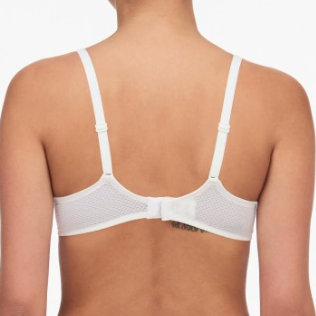 Chantelle Fleurs Demi Bra- White