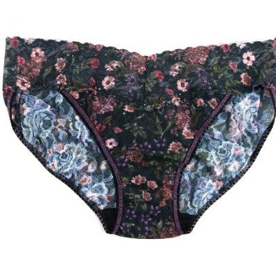 Hanky Panky Printed Signature Lace V-Kini - Myddleton Gardens