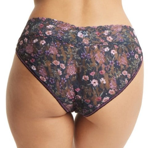 Hanky Panky Printed Signature Lace V-Kini - Myddleton Gardens