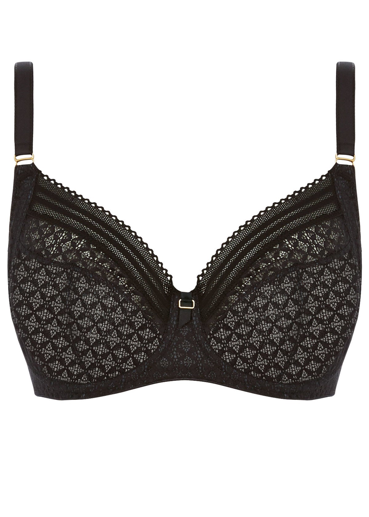 Freya Viva Lace Side Support - Noir